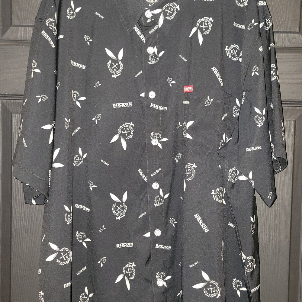 Black Dixxon Button-Up Shirt